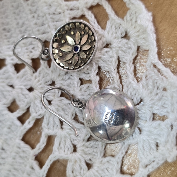 Anna Beck 18k Gold-Plated 925 Earrings - Picture 4 of 6